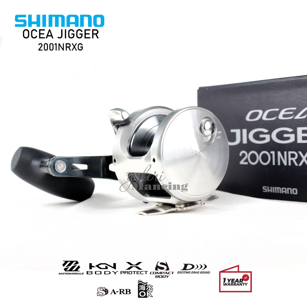 jual reel shimano ocea jigger JDM Fishing With a retrieval rate of 47 inches per turn Shimano Baitcasting Reel 17 OCEA