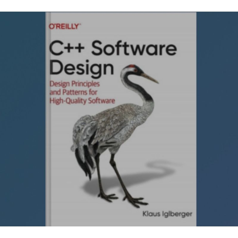 Jual Buku C++ Software Design Design Principles and Patterns for High ...