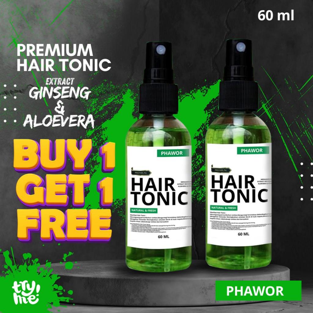 Jual BUY 1 GET 1 PHAWOR HAIR TONIC VITAMIN PENUMUMBUH RAMBUT DAN ...