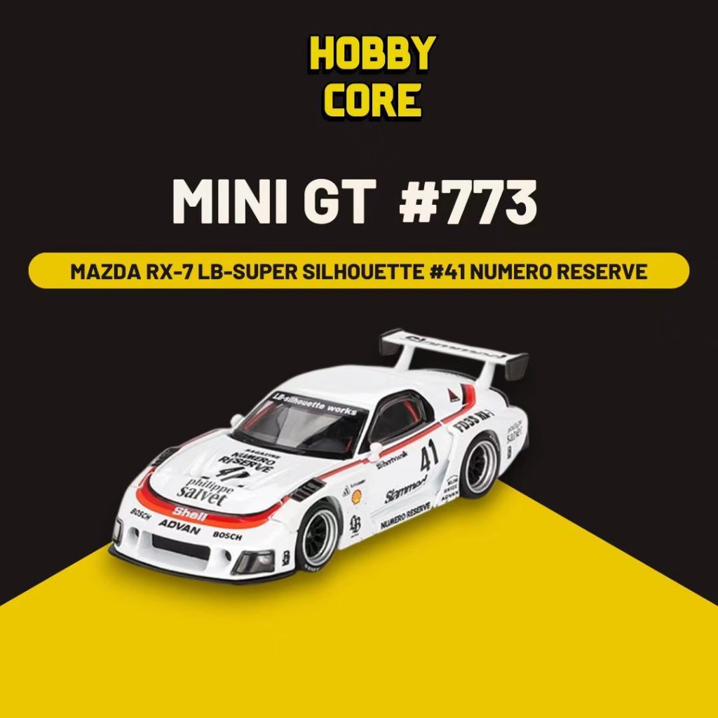 Jual [READY SEGEL] MAZDA RX-7 LB-Super Silhouette #41 Numero Reserve ...
