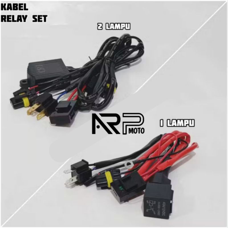 Jual RILAY RELAY SET BILED PREMIUM SUPER MOTOR & MOBIL MATRIX BULL AES ...
