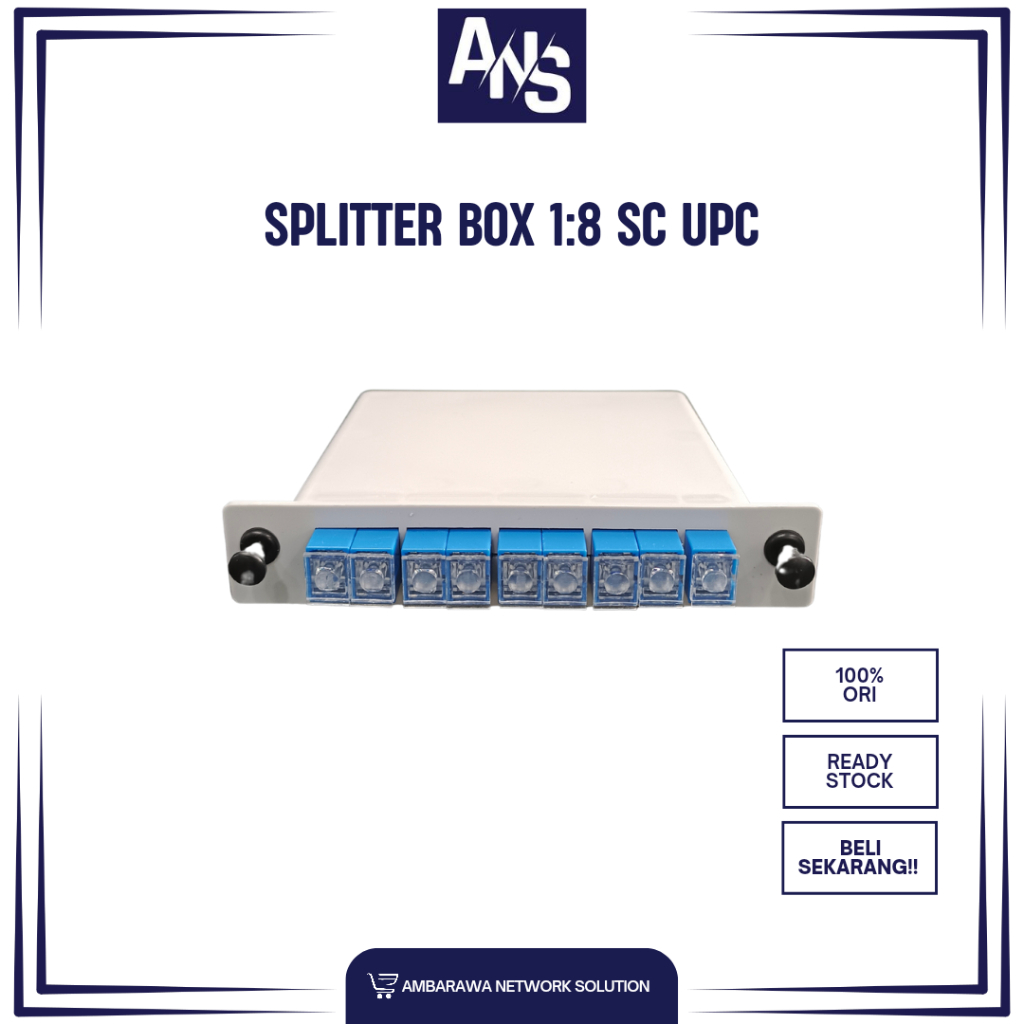 Jual Splitter Box SC UPC 1:8 | Shopee Indonesia