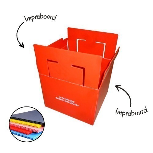 Jual Impraboard Infraboard Karton Plastik Lembaran Tebal 3mm 100 x 75cm ...