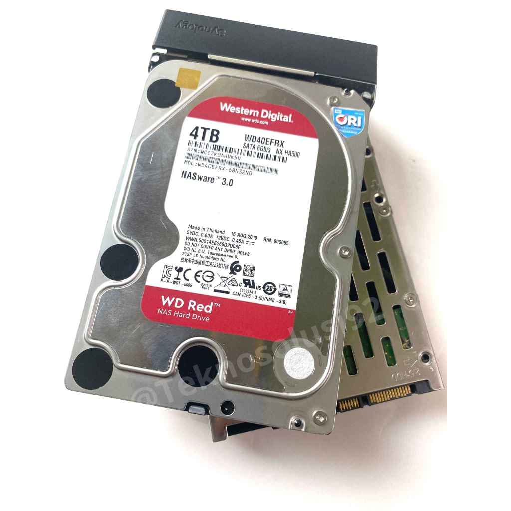 HDD WD Red Plus WD40EFPX 4TB/8,9/600 Sata III 256MB (D) (CMR