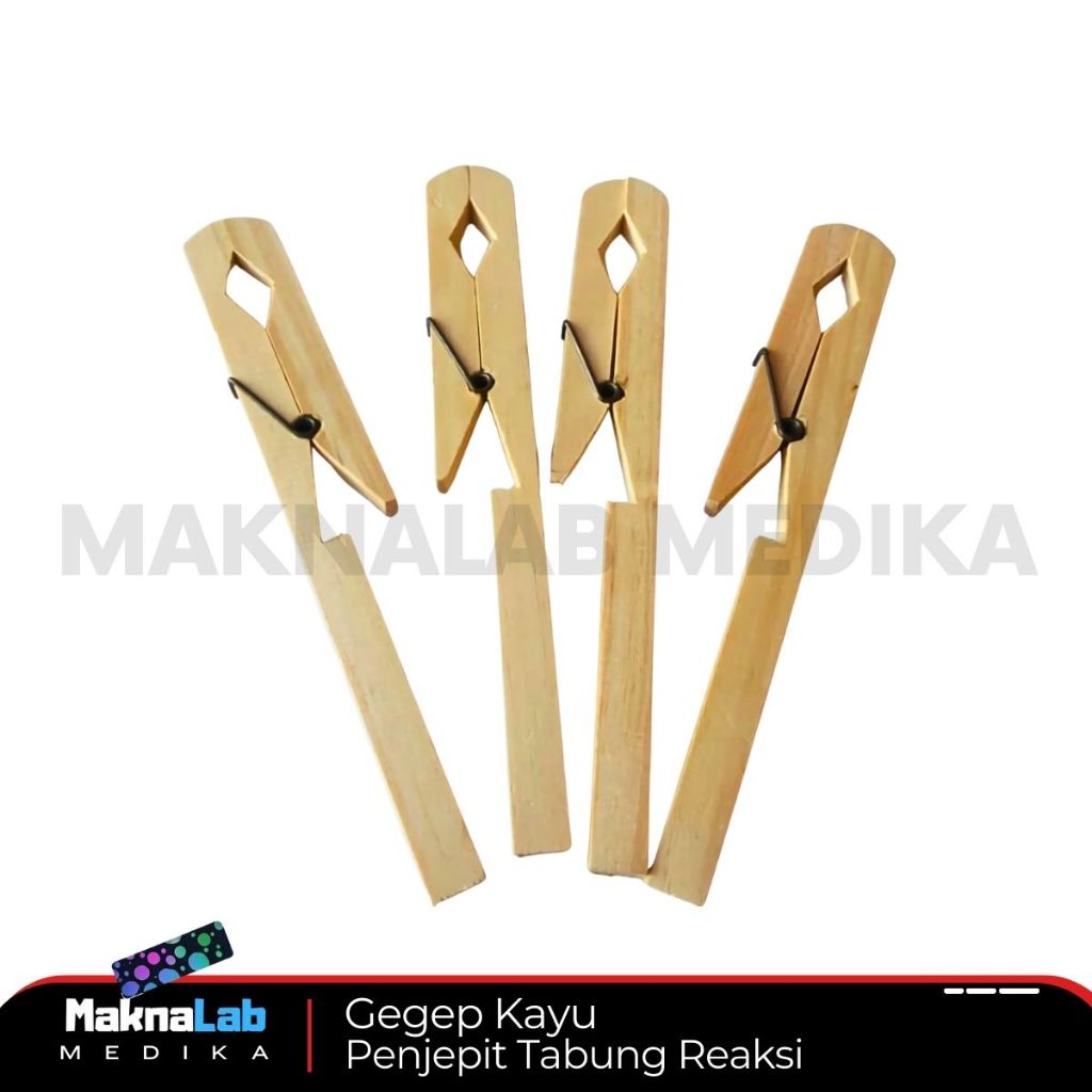 Jual Gegep Alat Penjepit Tabung Reaksi l Jepit Tabung Reaksi - Kayu ...