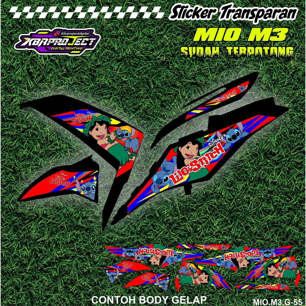 Jual Stiker MIO striping MIO M3 motor YAMAHA motor sticker variasi ...