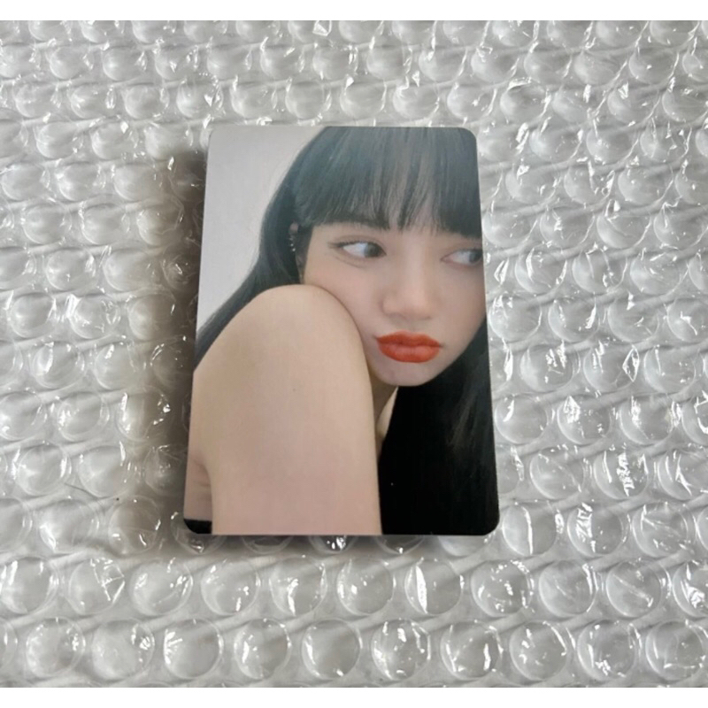 Jual Blackpink - The Album Official Lisa Photocard Photocard Benefit ...