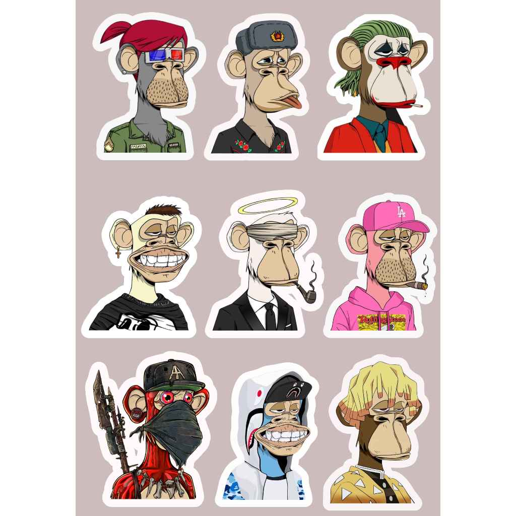 Jual Sticker BA (B0RED 4PES) | Shopee Indonesia