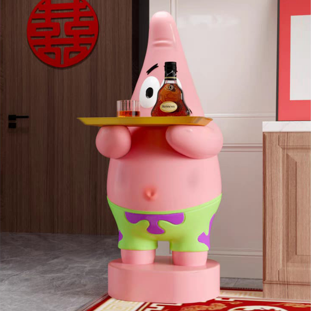 Jual Pajangan Dekorasi Patung Figurine M38 Modern Patrick Star with ...