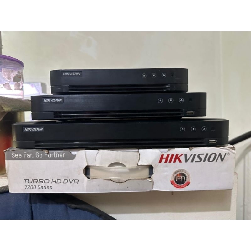 Jual DVR HIKVISION 8 Ch - 3 UNIT / dvr cctv hikvision 3 pcs | Shopee ...