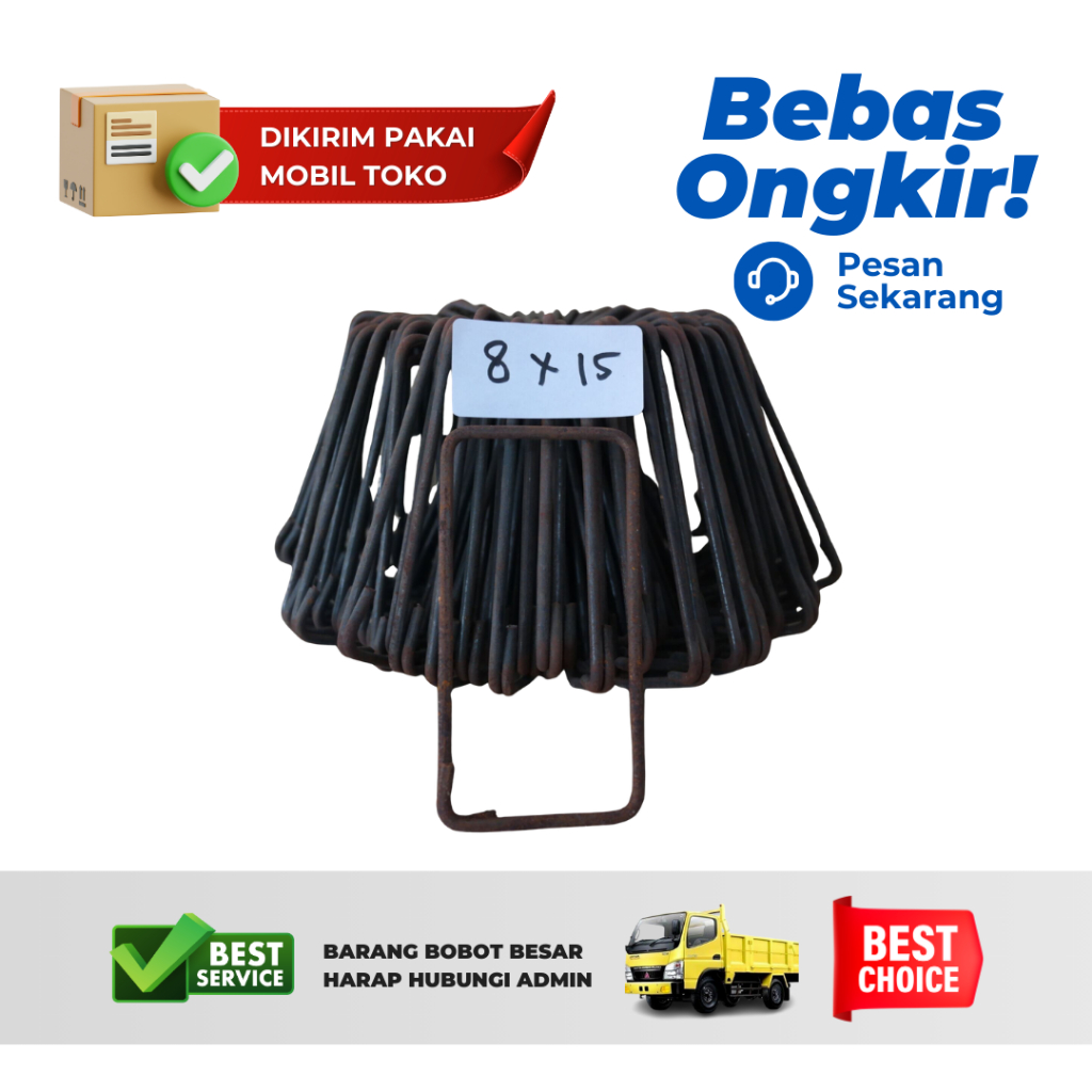 Jual RING BESI 8X15 BESAR BIJIAN (HIJAU) 1000 PCS | Shopee Indonesia
