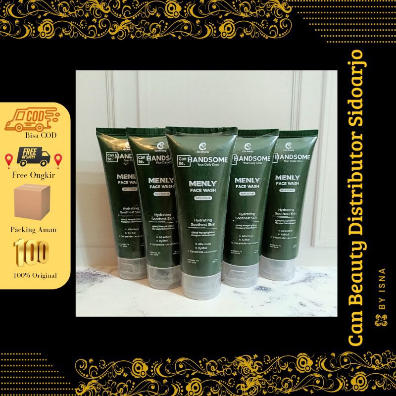 Jual PROMO!! BELI 5 CUMA 100K!! Handsome Menly Face Wash | Shopee Indonesia