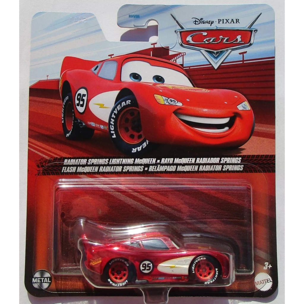 Jual Mattel Disney Pixar Cars Radiator Springs Lightning McQueen Figure ...
