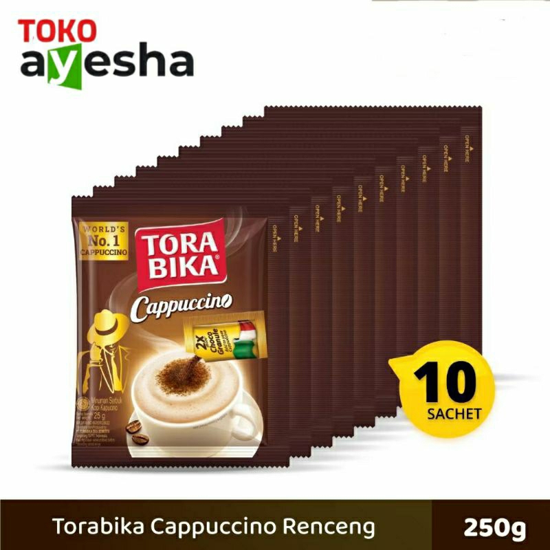 Jual Torabika Cappuccino Renceng isi 10 Sachet | Shopee Indonesia