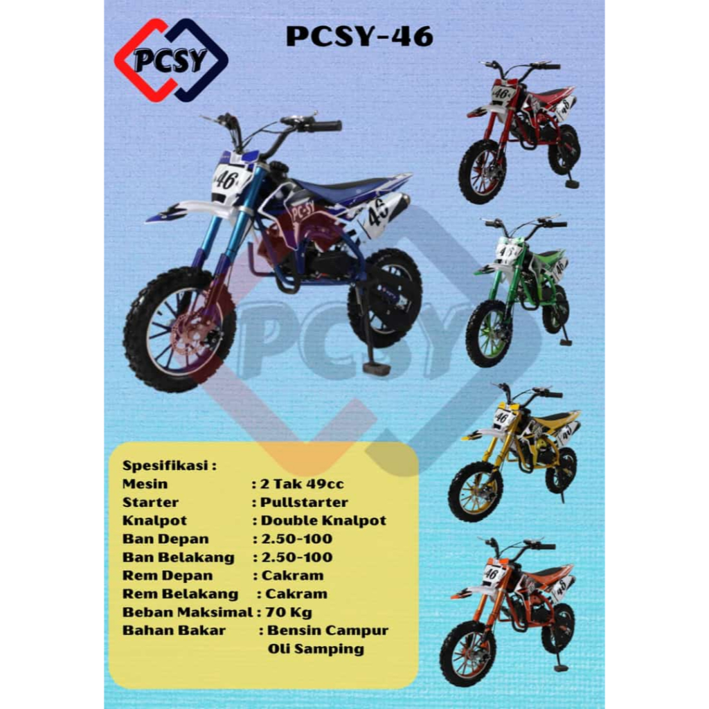 MOTOR TRAIL MINI PC MOTO KBD