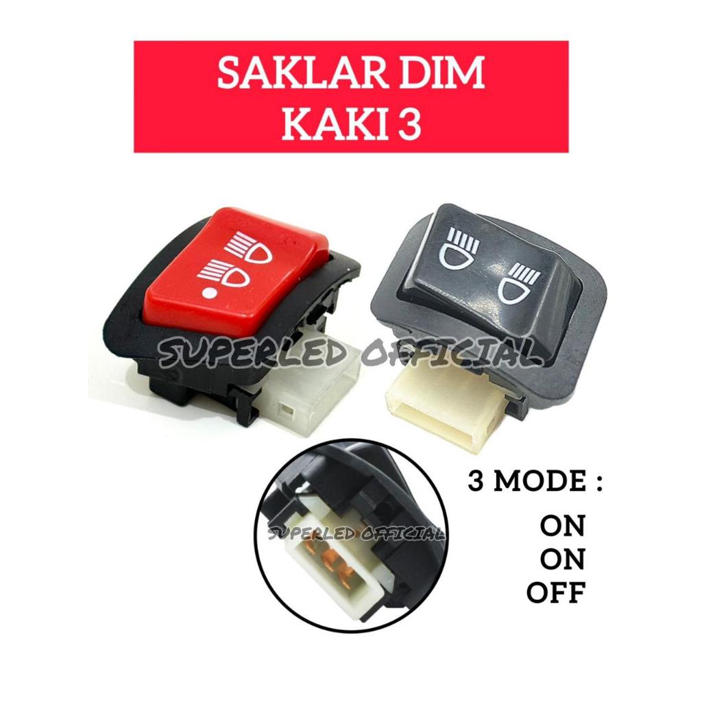 Jual Saklar Tombol Dim On Off 3 Mode/ 3 Fungsi Saklar On Off Saklar ...