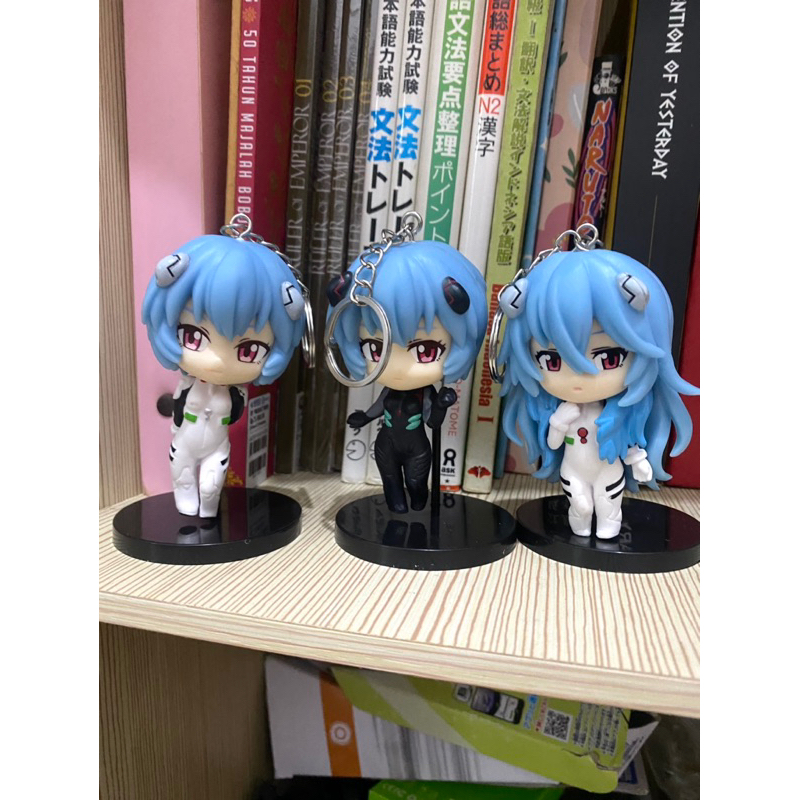 Jual Figure Keychain / Gantungan Kunci Anime Evangelion B Rei Ayanami ...
