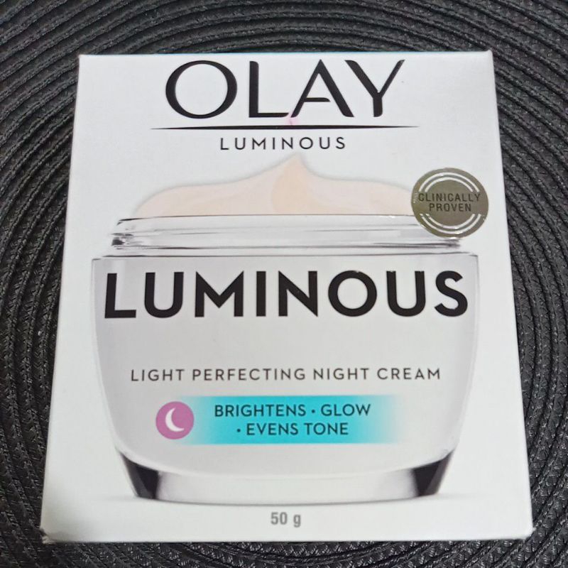 Jual Olay luminous Light perfecting Night cream/new packaging | Shopee ...