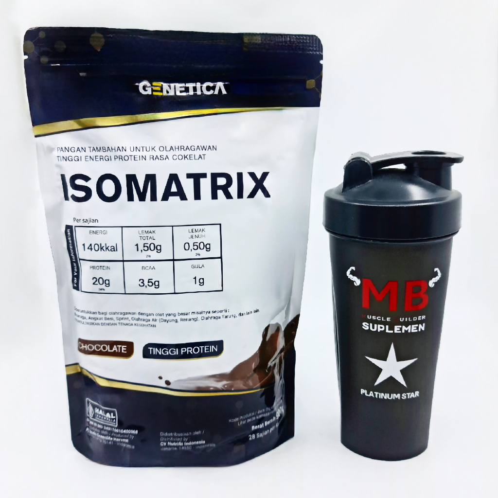 Jual Isomatrix Genetica 2 lbs Whey Protein Isolate Iso Matrix 2lbs 2lb ...