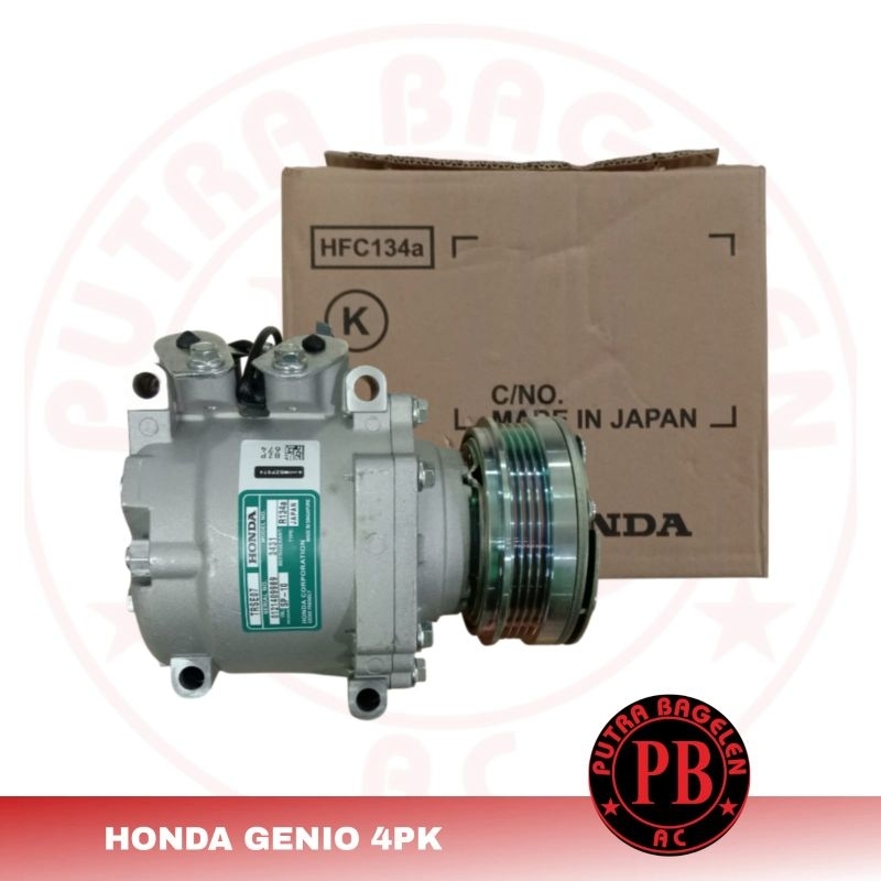 Jual compresor kompresor ac mobil HONDA GENIO FERIO CITY Z CRV GEN 1 ...