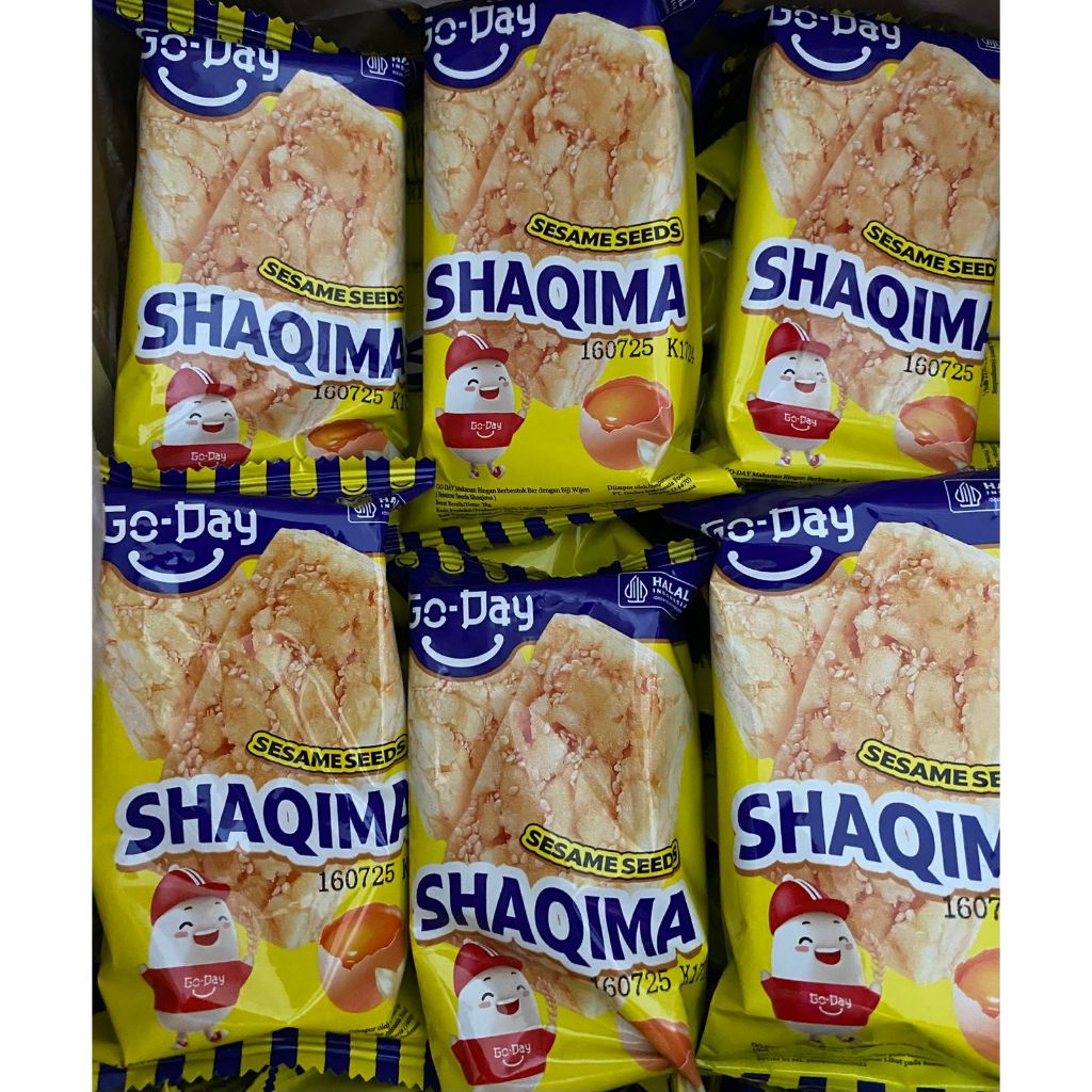 Jual GO-DAY SESAME SEEDS SHAQIMA 28g X 10 PCS | Shopee Indonesia