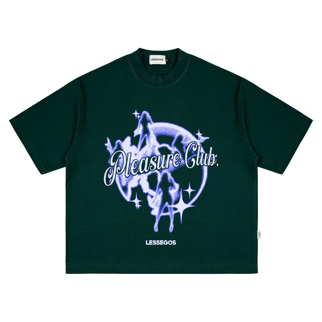 Jual Lessegos Boxy Tshirt Cordela Heavyweight 16s Green | Shopee Indonesia