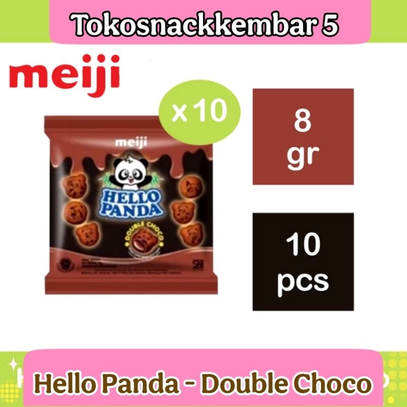 Jual Hello panda Aneka Rasa meiji Renceng isi 10 || Hello panda Renceng ...