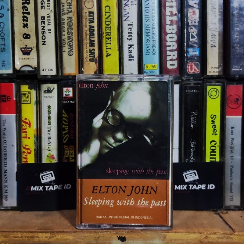 Jual Kaset Pita - Elton John - Sleeping With The Past - Radio Tape ...