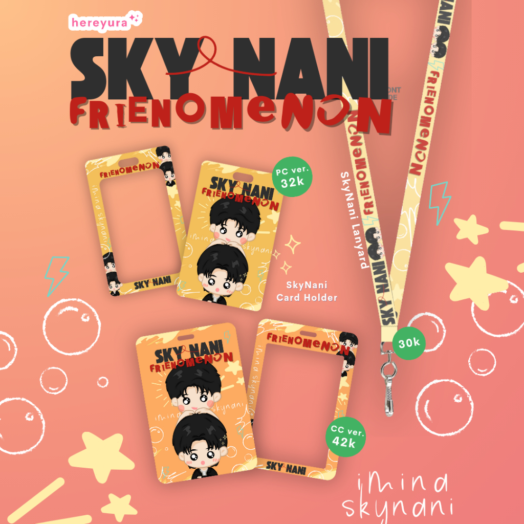 Jual SkyNani Frienomenon Fancon Card Holder Lanyard High School Frenemy ...