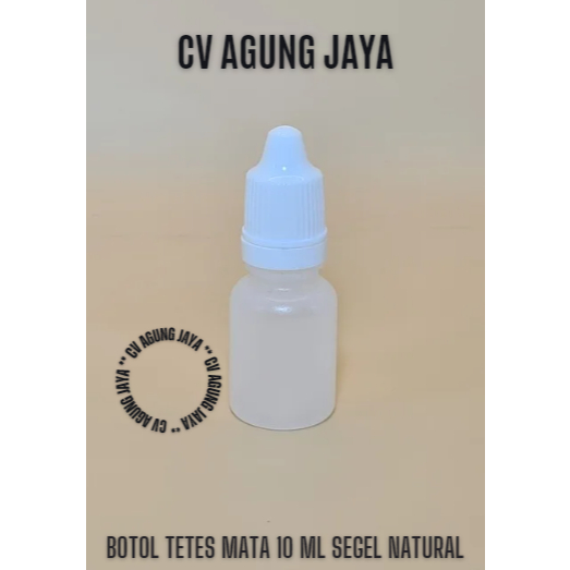 Jual Botol Tetes Mata 10 ml Natural / Botol Plastik / Botol Tetes Mata ...