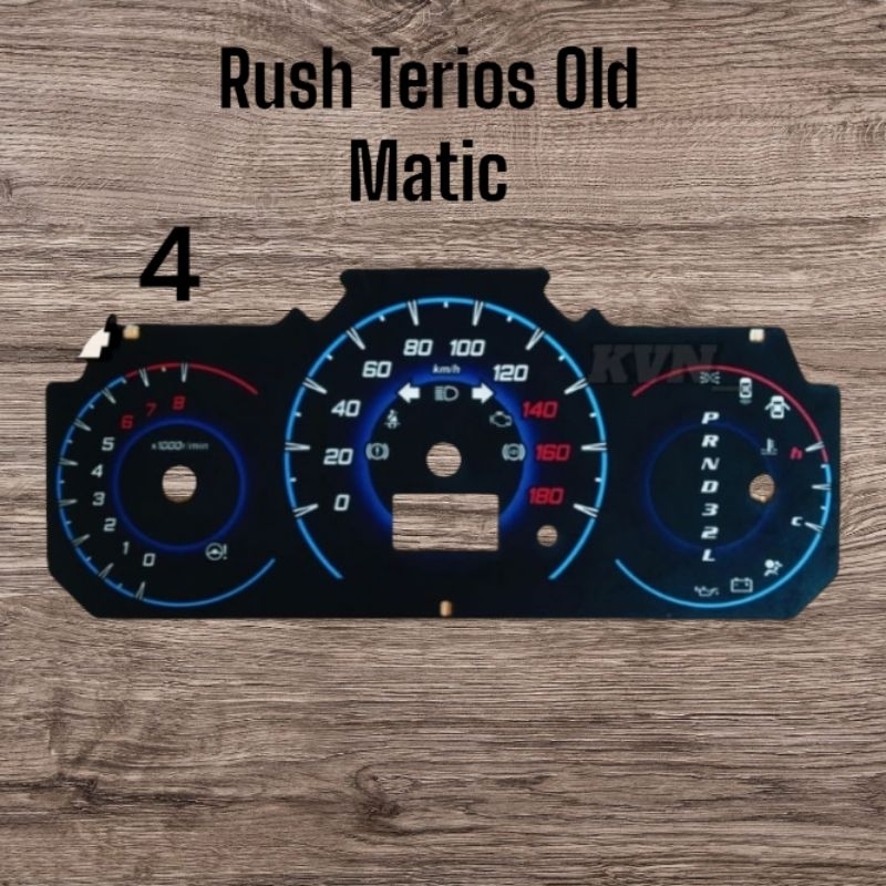 Jual Speedometer papan Variasi Rush Terios Old matic | Shopee Indonesia