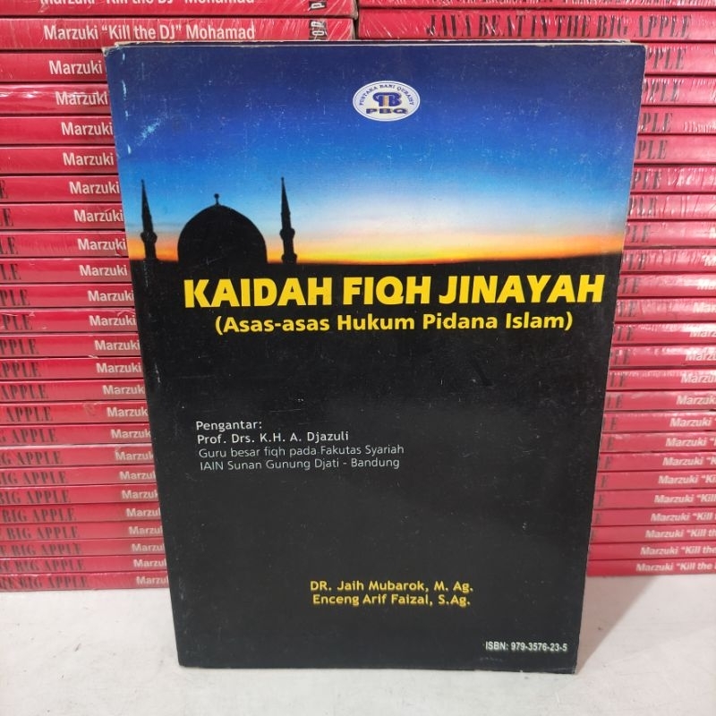 Jual Buku Murah - Kaidah Fiqh Jinayah (asas asas hukum pidana Islam ...