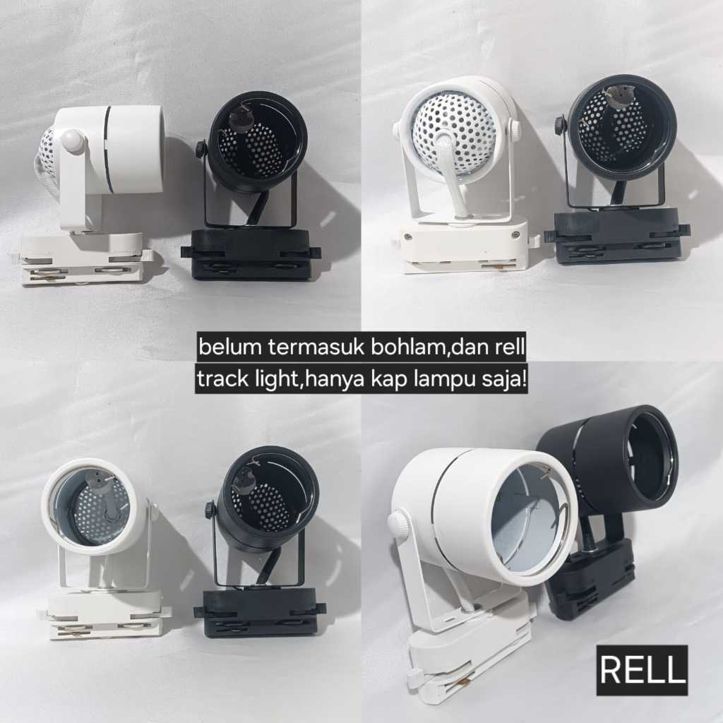Jual Kap Lampu Sorot Rell Track Light dan Plafon/Ceiling Housing Spot ...