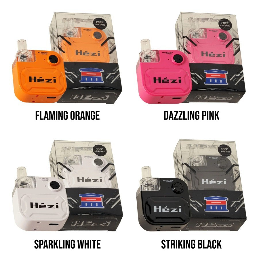 Jual HEZI 500MAH POD KIT AUTHENTIC 100% BY BED | Shopee Indonesia