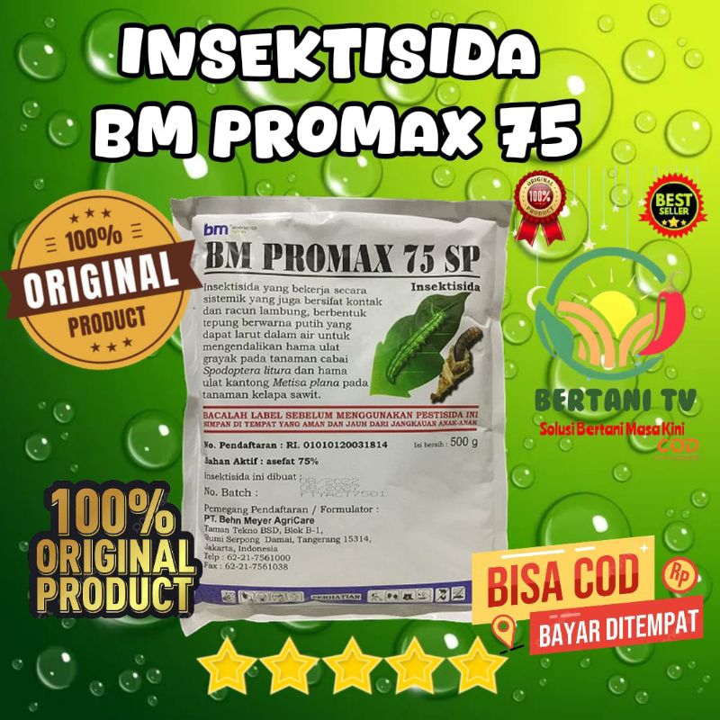 Jual Insectisida Bm Promax 75 sp,kmsn 500gr . BM Promax adalah ...