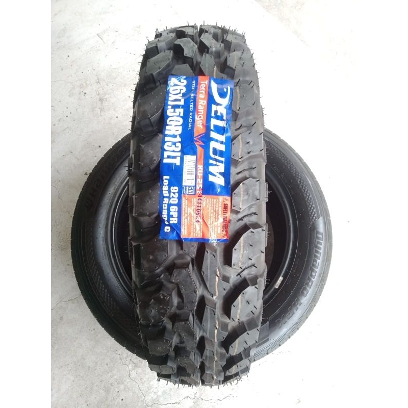 Jual DELIUM TERRA RANGER MT 26 X 7.5 R13 (GRANMAX) | Shopee Indonesia