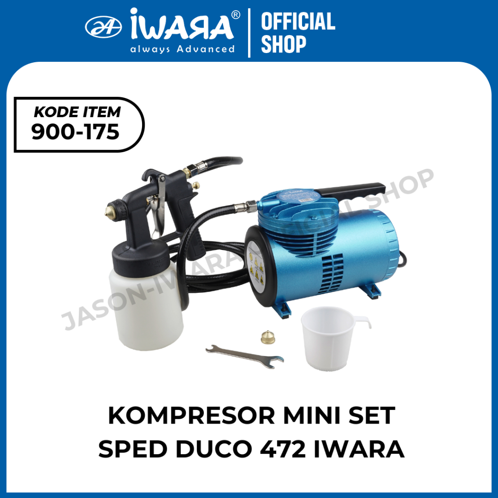 Jual Iwara Kompresor Mini Air Brush Kompressor Mini Set Kompresor Mini ...