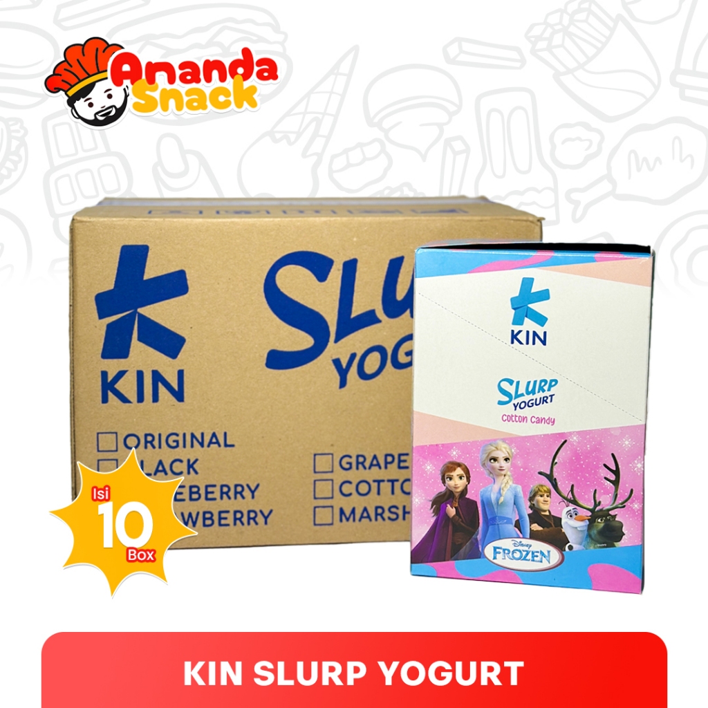 Jual KIN Yogurt Slurp / Yogurt Stik All Variant 1 Box isi 10 Pcs ...