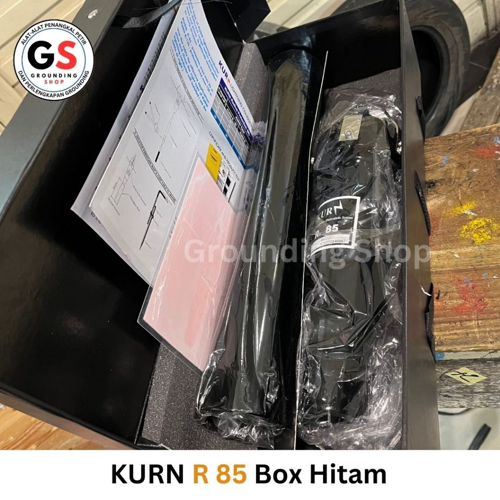 Jual KURN R 85 Box Hitam / Alat Penangkal Petir Kurn Box Hitam Tipe ...