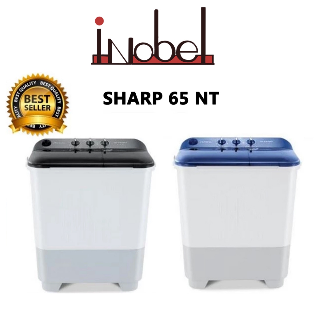 Jual Mesin Cuci Sharp 2 Tabung 6 Kg 65 NT Murah Pontianak | Shopee
