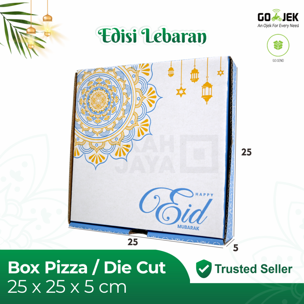 Jual BOX PARCEL SUKI 25 ~ 25x25x5cm LD (KuKer Toples 250gr isi 4) Kotak ...