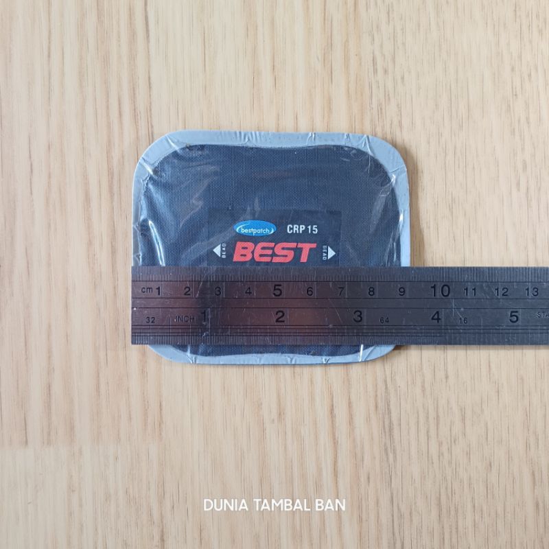 Jual Bestpatch Radial Tyre Patch CRP 15 - Ukuran 9cm X 7,5cm - 1 Box ...