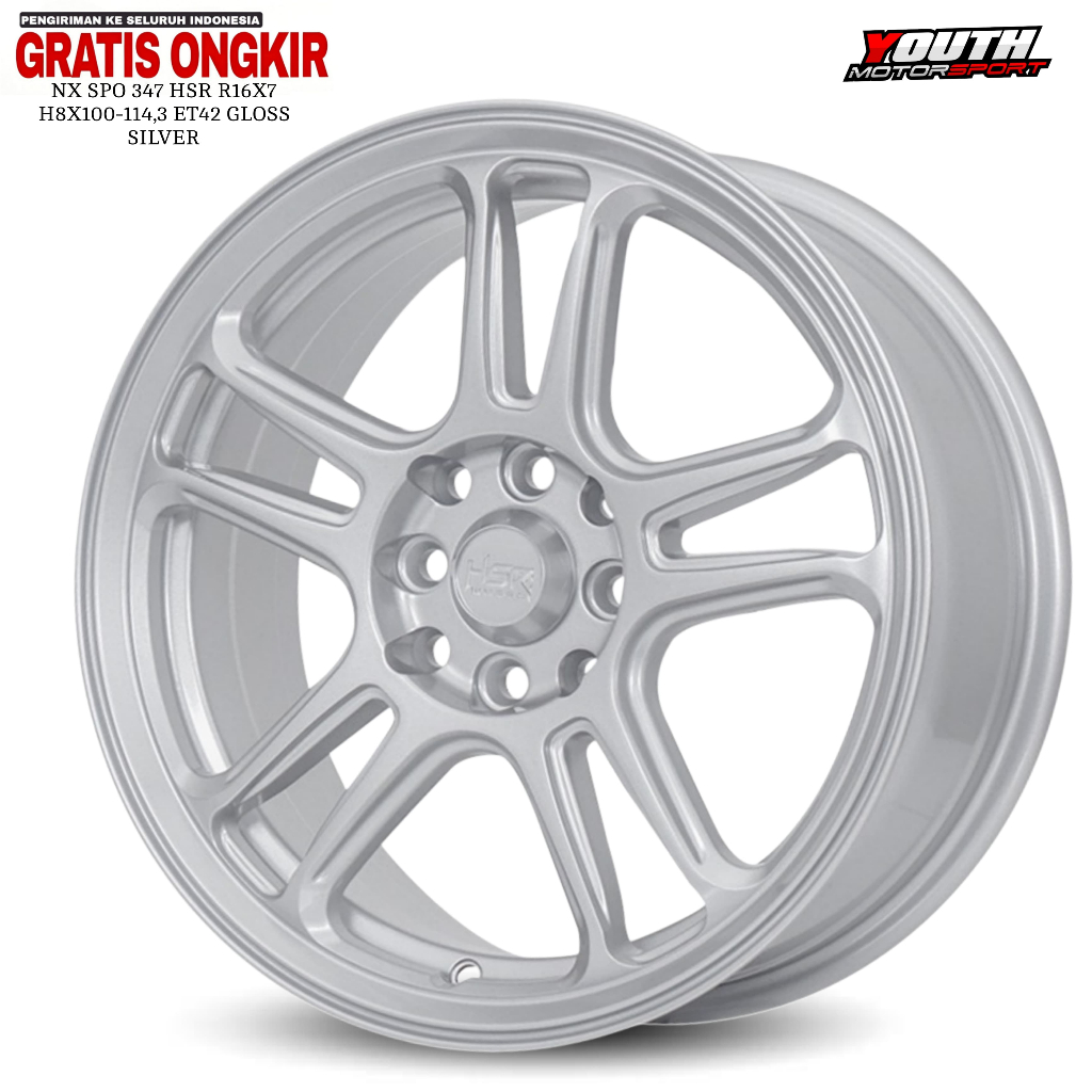 Jual Velg r16 hsr nx spo cocok untuk xenia,avanza,yaris,splash,vios ...