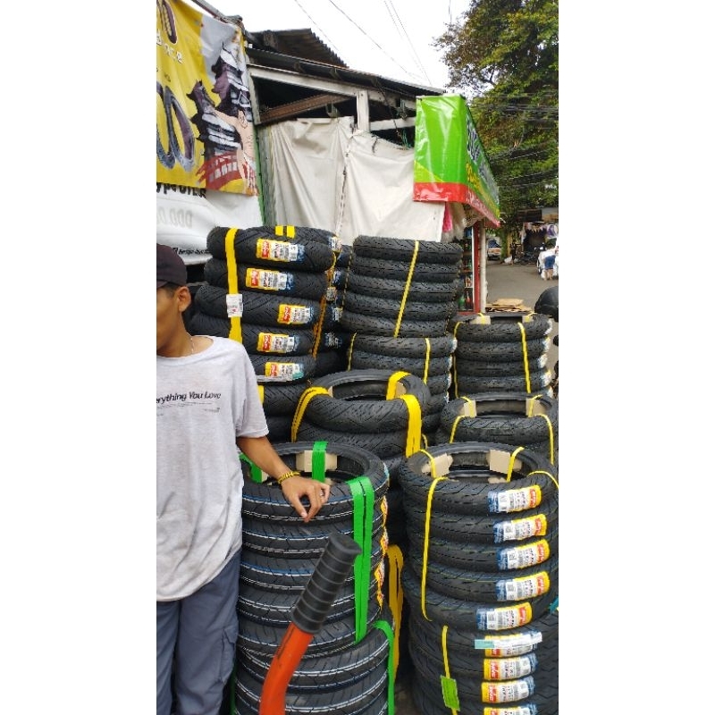 Jual BAN TUBELESS ASPIRA MAXIO RAVE 130/70-13 TL untuk matic belakang ...