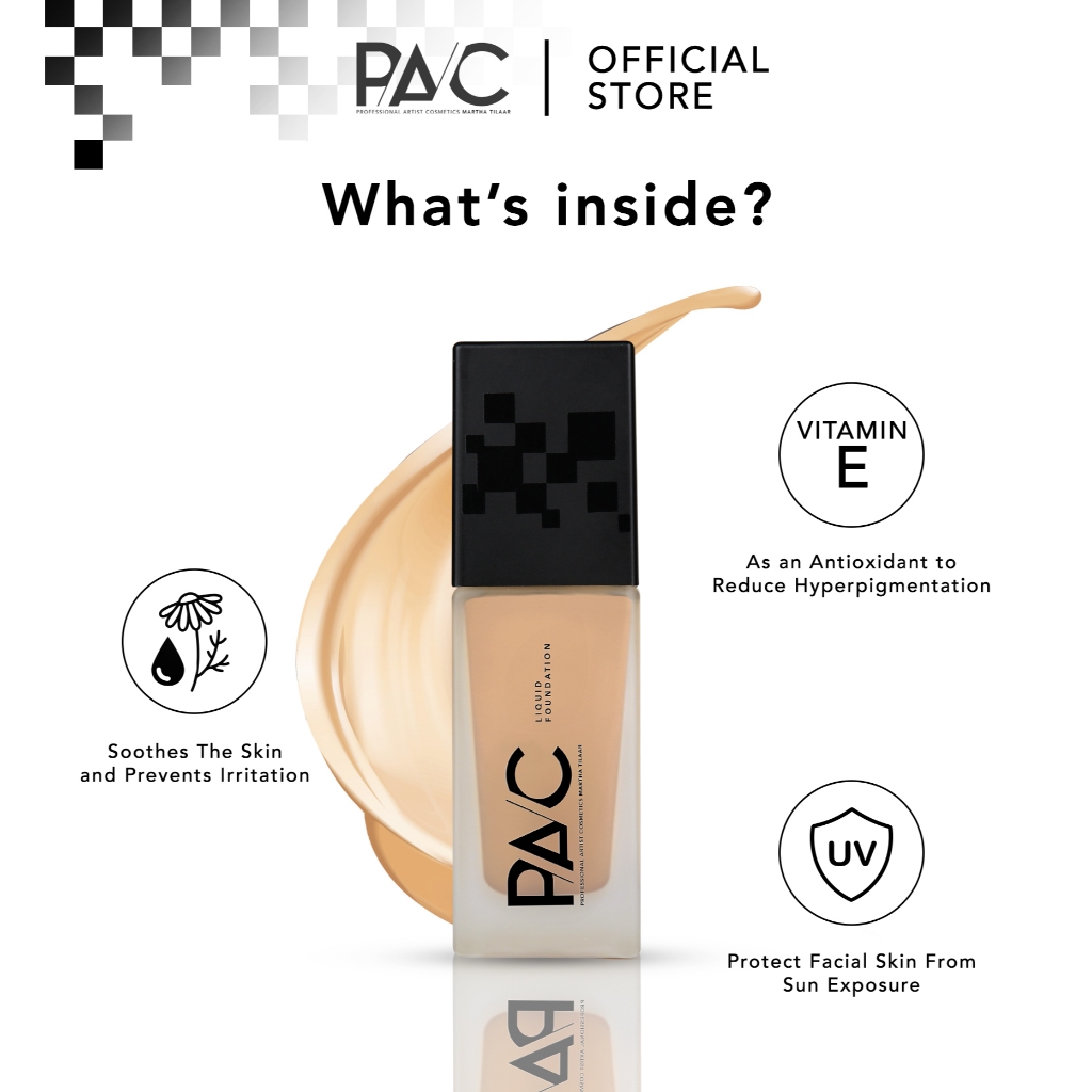 Jual PAC Liquid Foundation NEW 33 ml | Shopee Indonesia