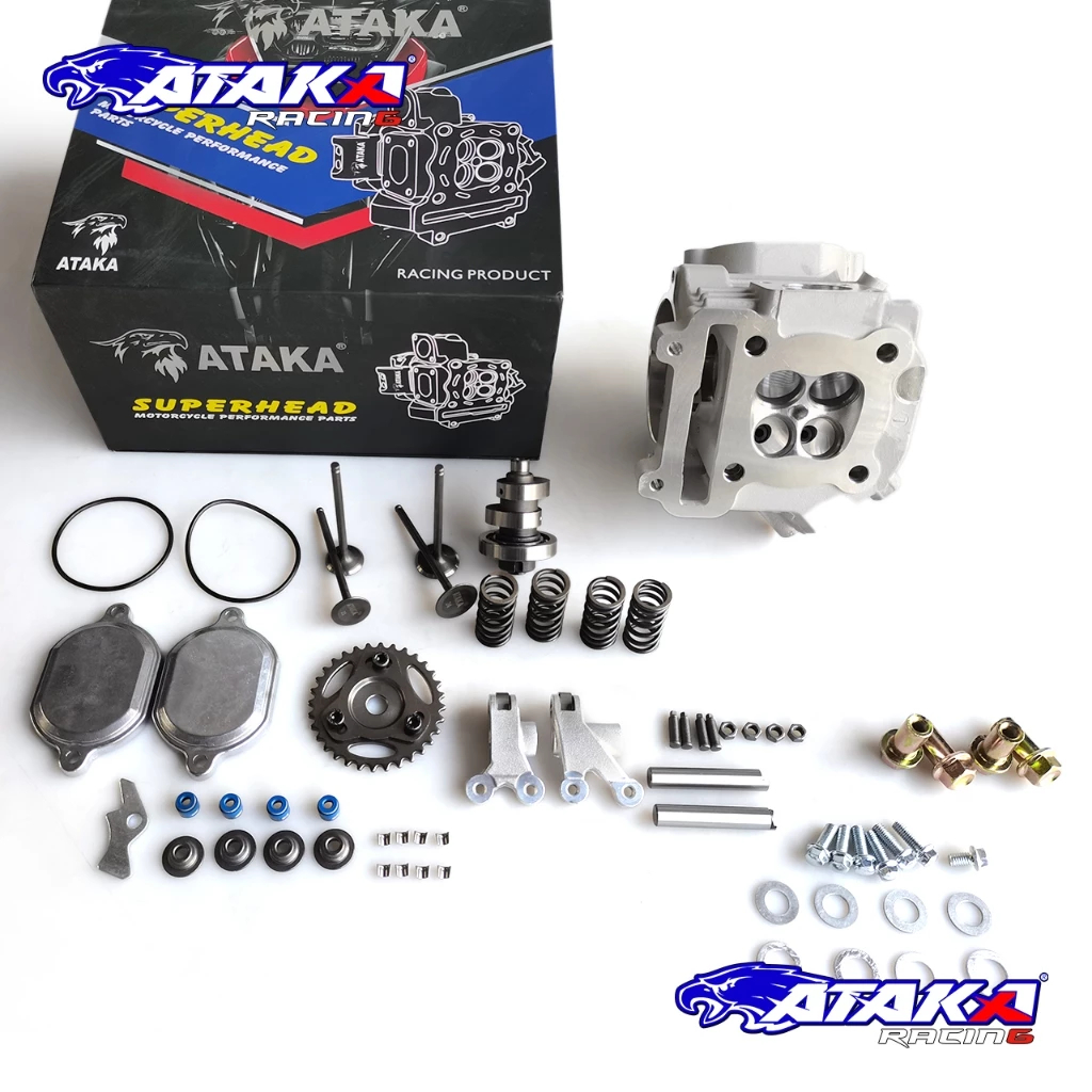 Jual ATAKA RACING Porting Cnc Super Head 4 KLEP MIO 19/22 21/24 24/27 ...
