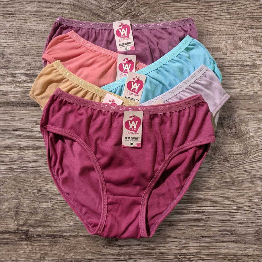 Jual PROMO 6PCS CELANA DALAM WANITA/REMAJA/GROSIR CELANA DALAM WANITA ...