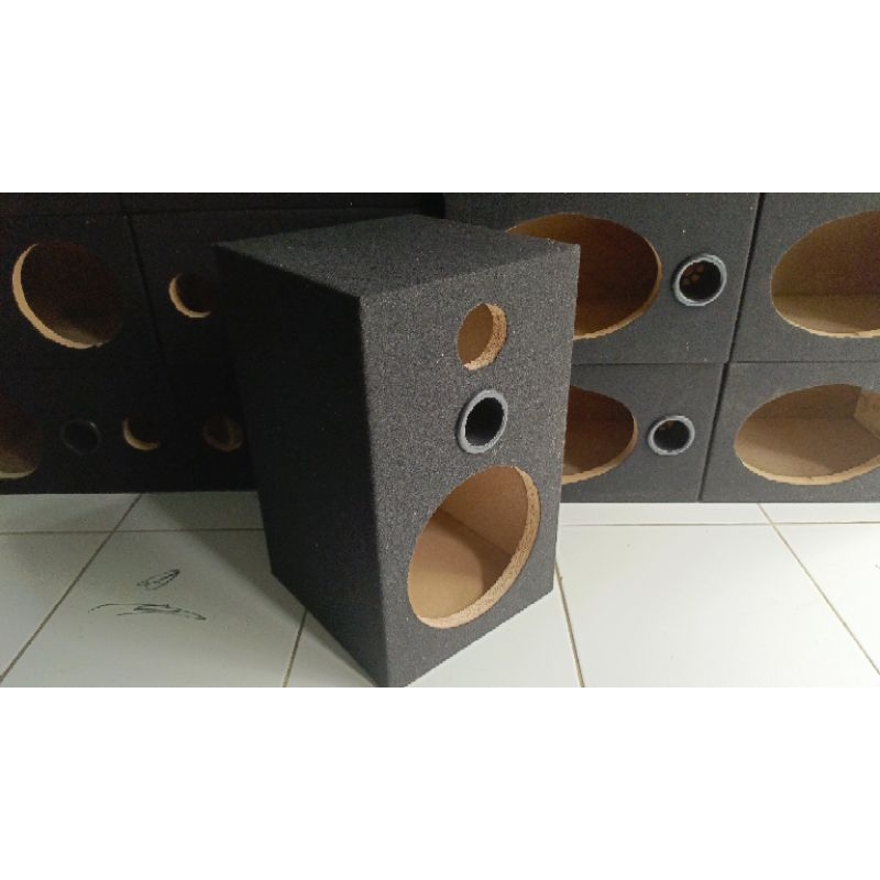 Jual BOX Speaker 8 inch + Tweeter Model Kotak Panjang | Shopee Indonesia