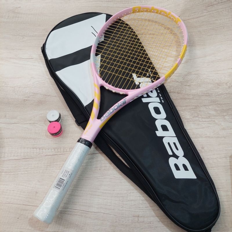 Jual RAKET TENIS WANITA PURE AERO PINK SIAP PAKAI | Shopee Indonesia