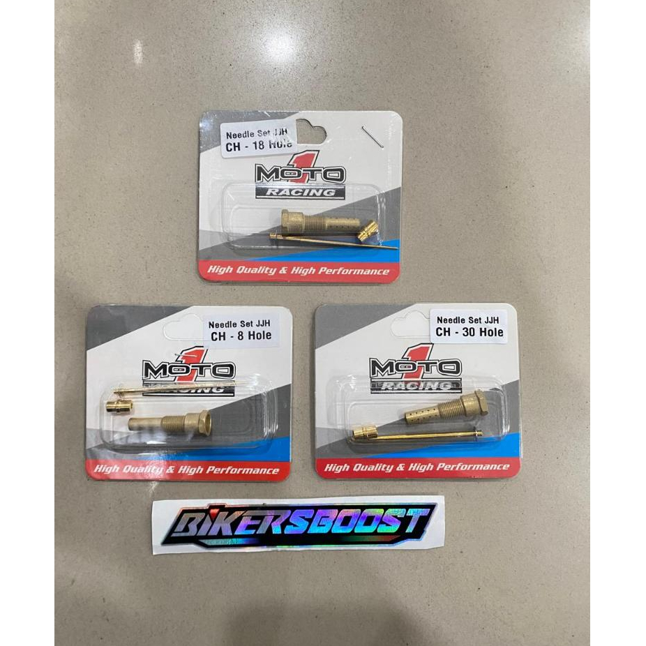 Jual Needle Jet set Keihin PWK JJH moto 1 racing 30 18 8 hole | Shopee ...